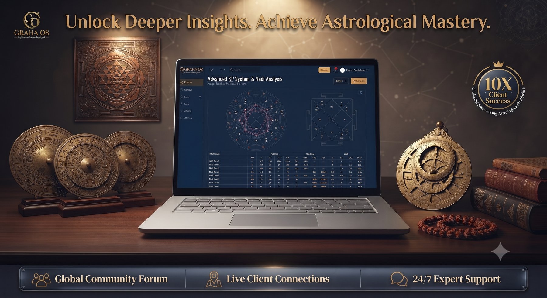 Graha OS — unlock deeper insights, achieve astrological mastery